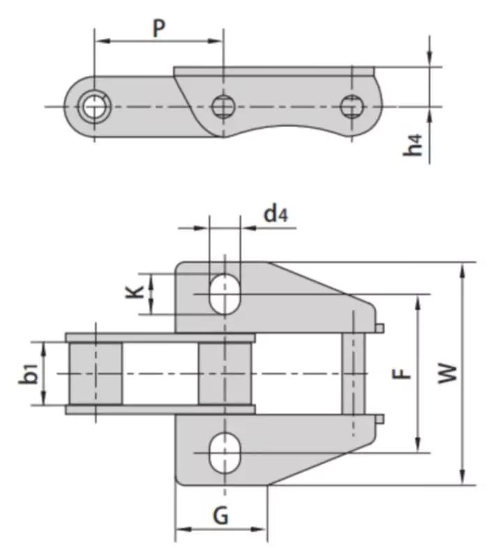 Agricultural Chain with Attachments
