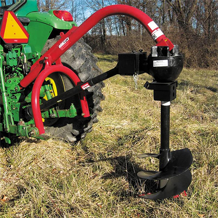 L196J post hole digger gearbox