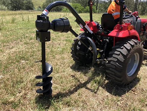 L196J post hole digger gearbox