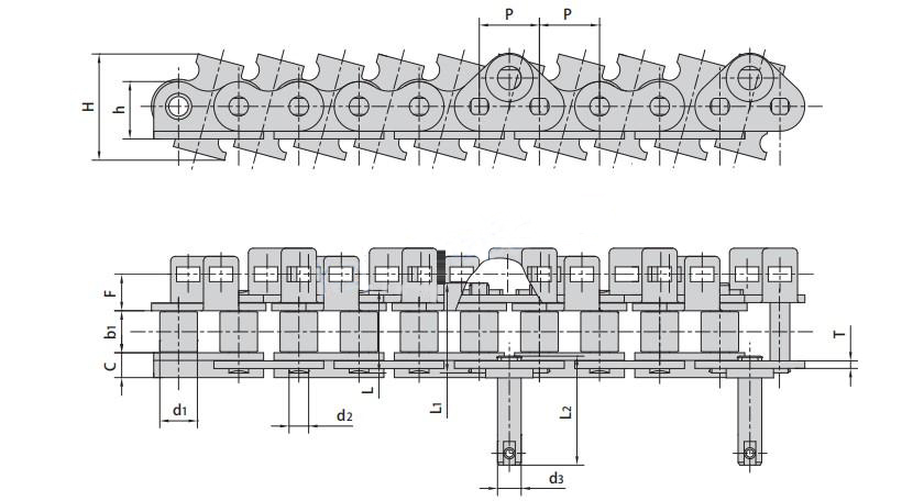 Metal Decorating System Chains