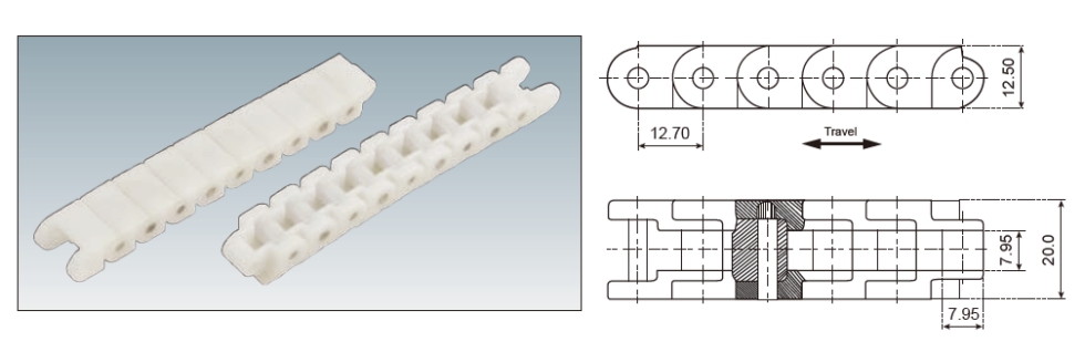 Plastic Chain NP40