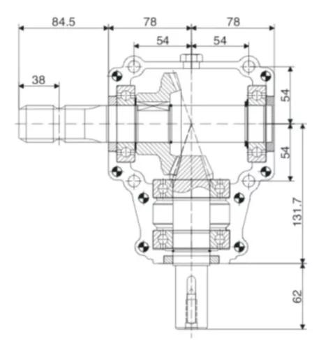 RV022 (X) Agricultural Fertilizer Sprayers Gearbox RV022 (X) Agricultural Fertilizer Sprayers Gearbox