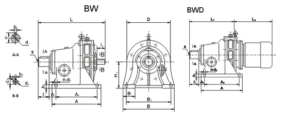 BWD Type Cyclo Drive Reducer