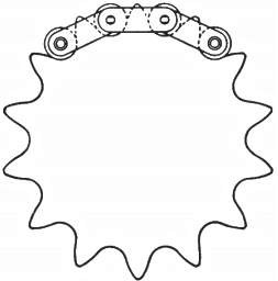 carrier roller drawing