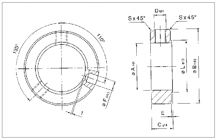 Shaft Collar H-AB Type