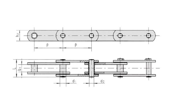 Environment Wastewater Chain for Sewage Treatment
