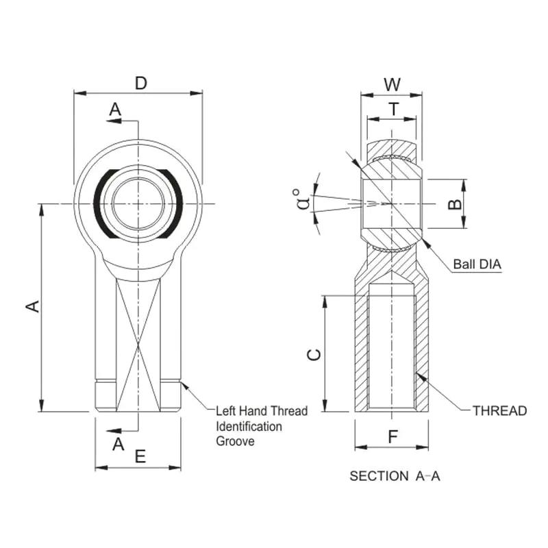 Injection Rod PXF Rod Ends - China - Manufacturer - supplier