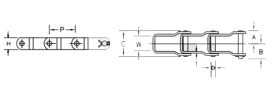 Steel Pintle Chain