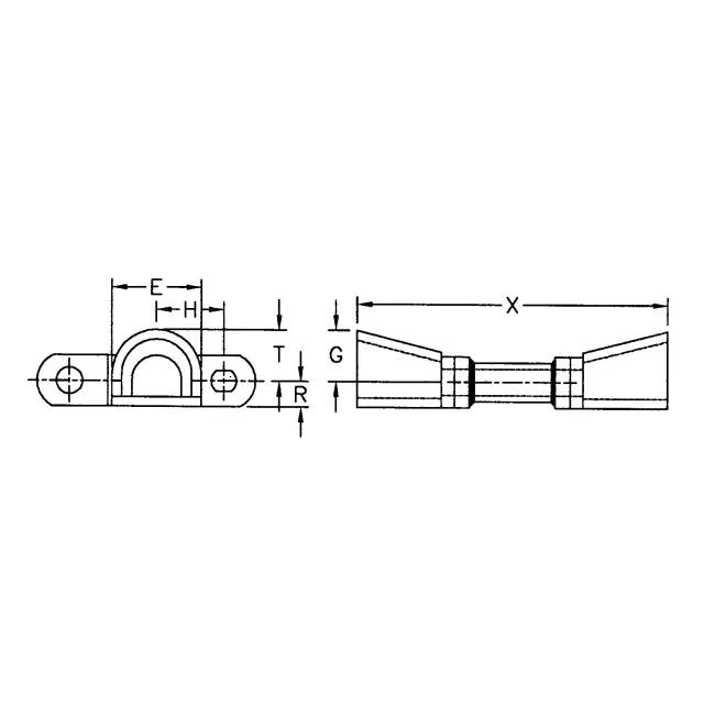 WH132 Welded Steel Mill Chain