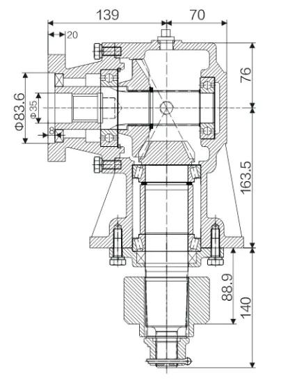 Lawn Mower Gearbox RC51
