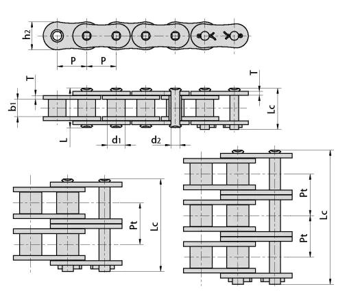 SP Series Roller Chain