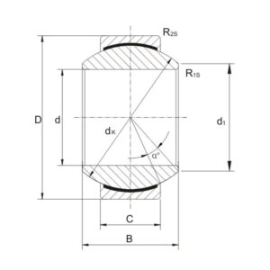 Maintenance-free Radial spherical Plain Bearings