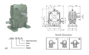 AY Series Worm Gear Reducer