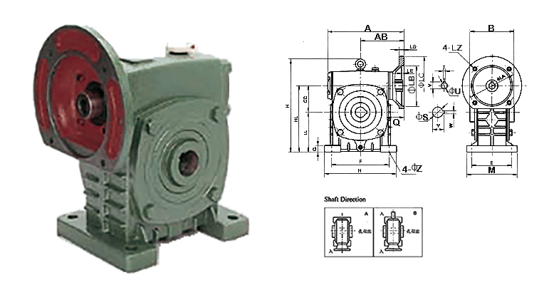DKS Series Worm Gear Reducer