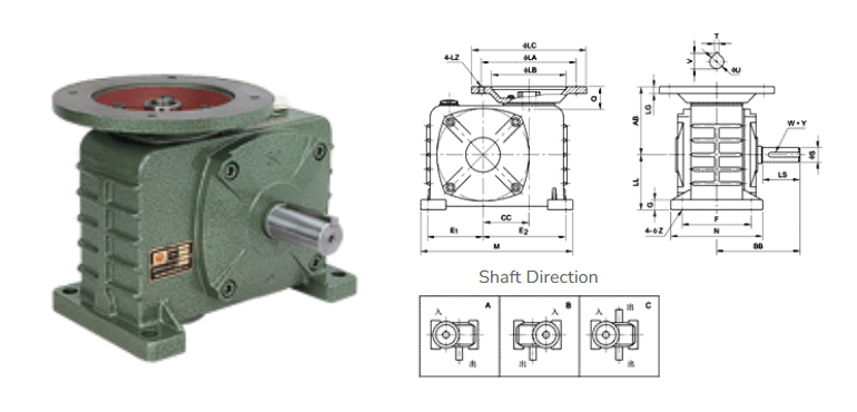 DZ Series Worm Gear Reducer