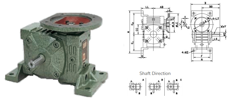 WDZ Series Worm Gear Reducer
