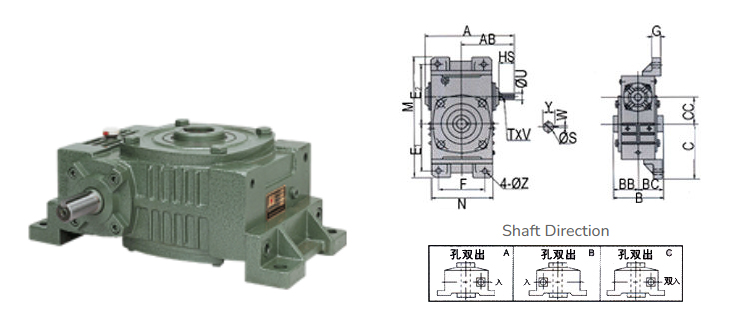 WKO Series Worm Gear Reducer