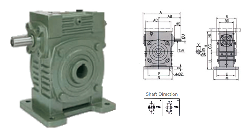 WKS Series Worm Gear Reducer