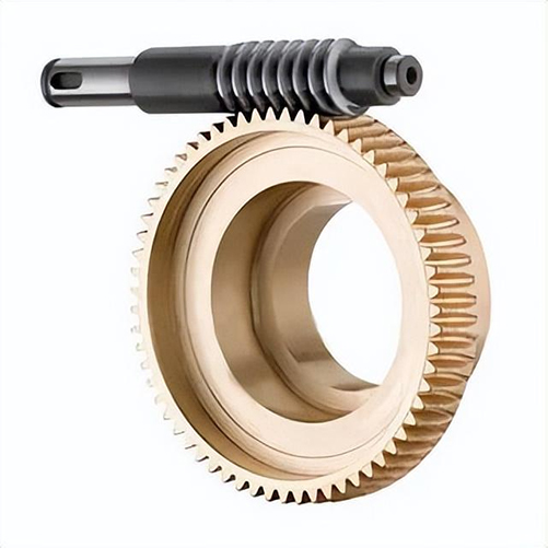 1:20 Ratio Brass Worm Gear Wheel Set - 5mm Shaft & 4mm 20-Tooth Wheel