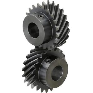 Crossed helical gears