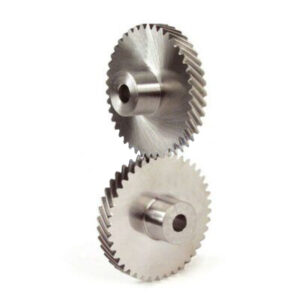 Crossed helical gears