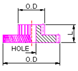 Plastic Helical Gear