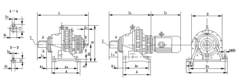 BWE XWE Series Cycloidal Gearbox