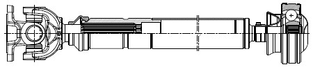 Car Front Drive Shaft Prop Shaft