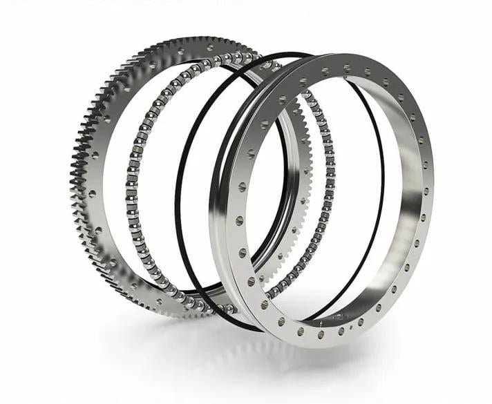 Four Point Contact Ball Slewing Bearing - China