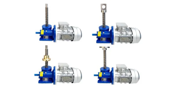 Single Screw Rising Platform SWL Series Electric Lifting Platforms Screw Jack