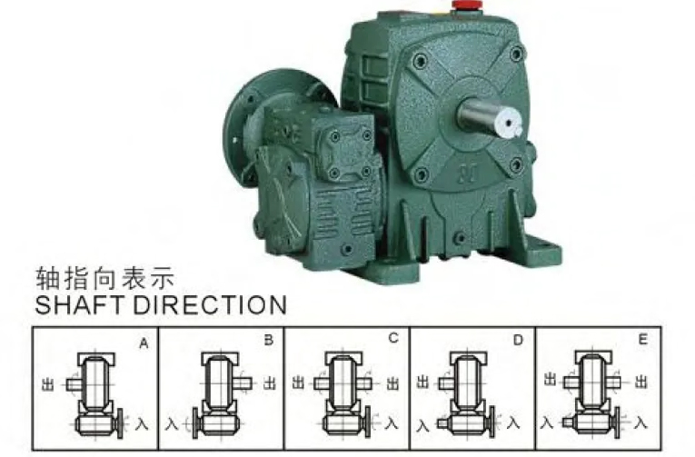 WPEDA Series Double Stage Worm Gearboxes