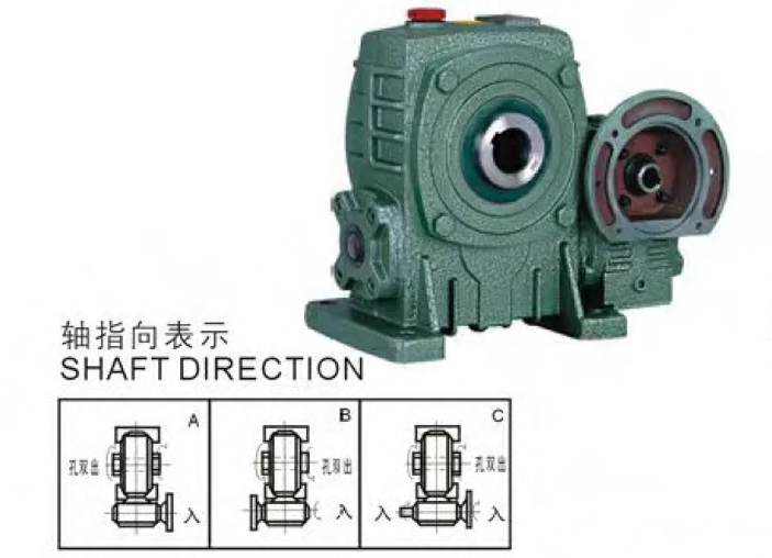 WPEDKA Series Double Stage Worm Gearboxes