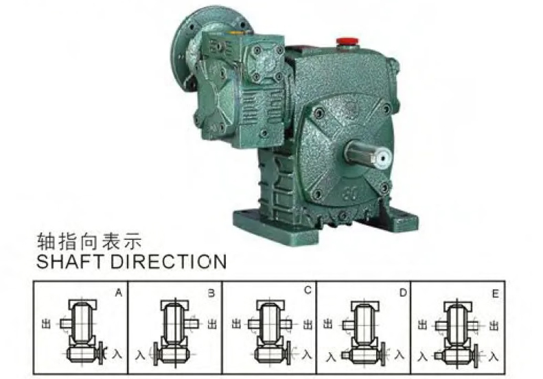 WPEDS Series Double Stage Worm Gearboxes
