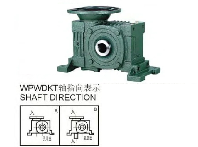 WPWDKT Series Worm Gearboxes