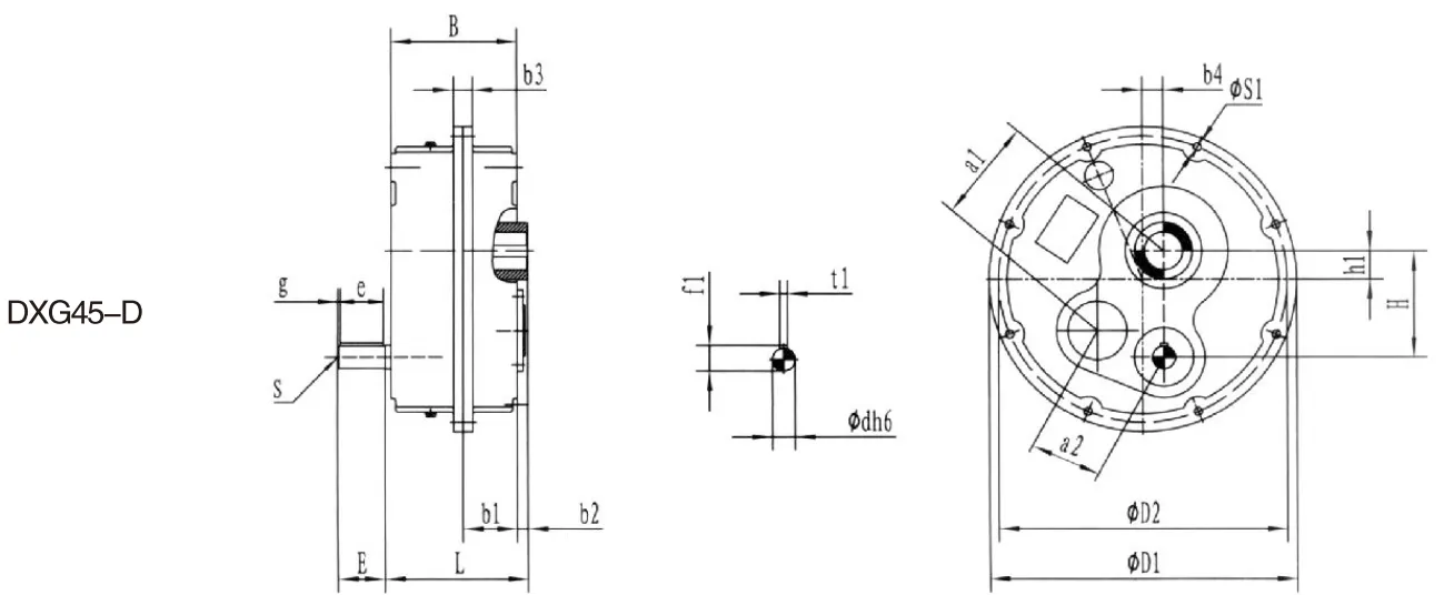 D Series Shaft Mounted Gearbox