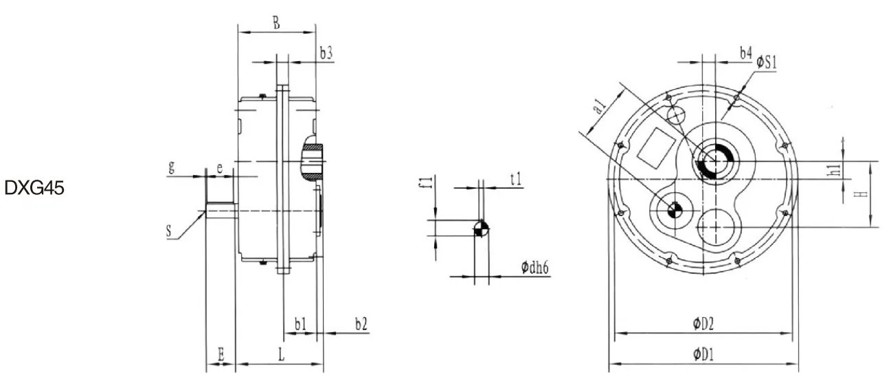 D Series Shaft Mounted Gearbox