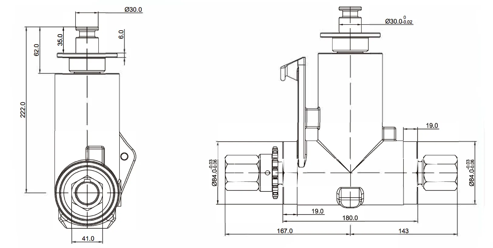 Fertilizer Spreader SF11 Gearbox