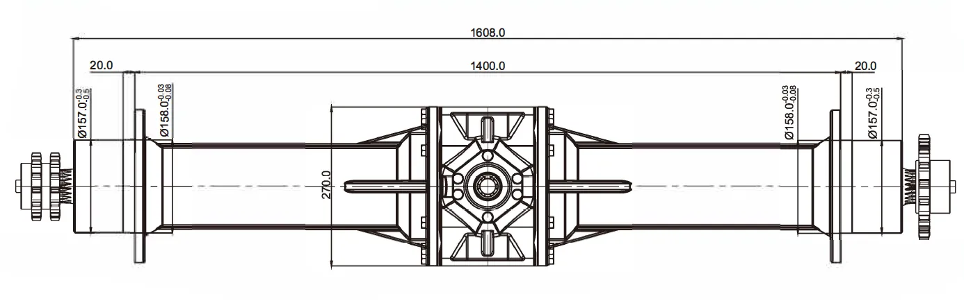 Harvester Round Baler Gearbox 9.0-HL01