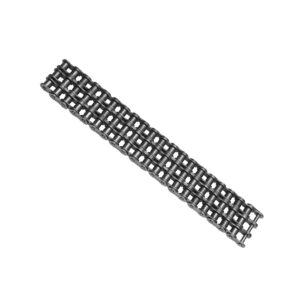 A series triple strand short pitch roller chains