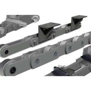 Conveyor chains with attachments (FV series)