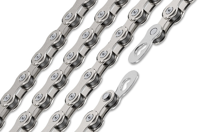 Nickel-plated chains Display