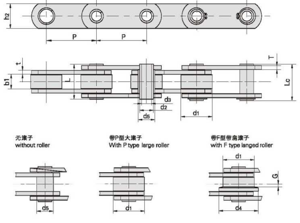conveyor chains ZC series