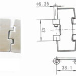 CCA series flat top conveyor chains drawing