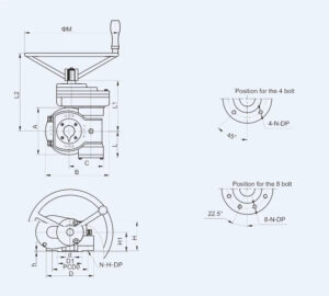 YZ S Worm Gearbox