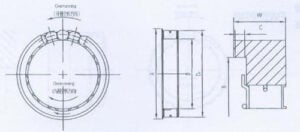 FWD Sprag Freewheel Cage detail